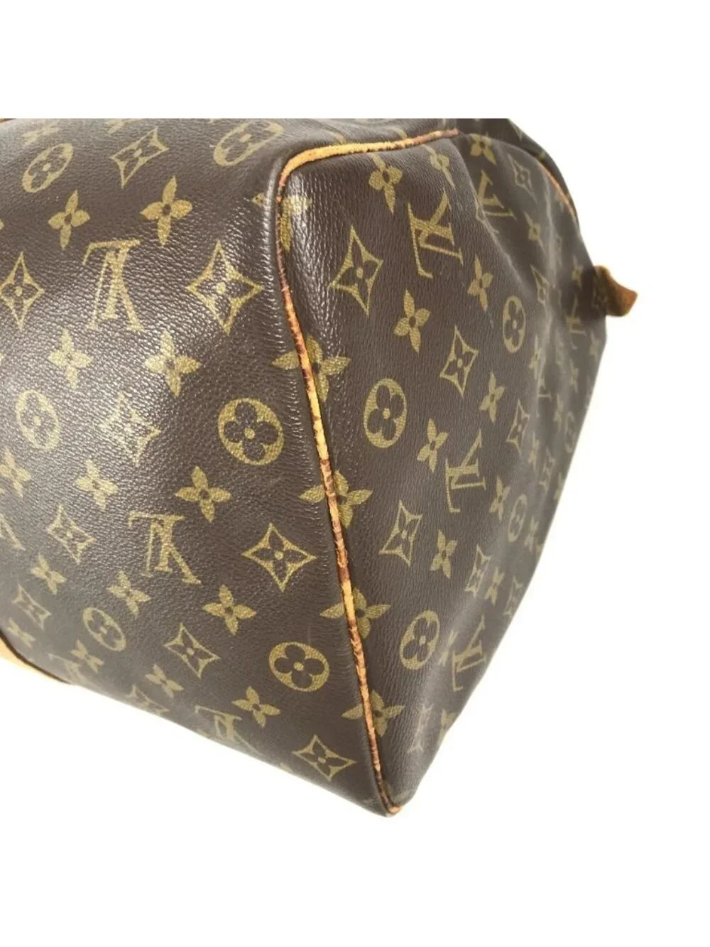 Louis Vuitton Boston Bag Keepall 50 Monogram Canvas Brown
